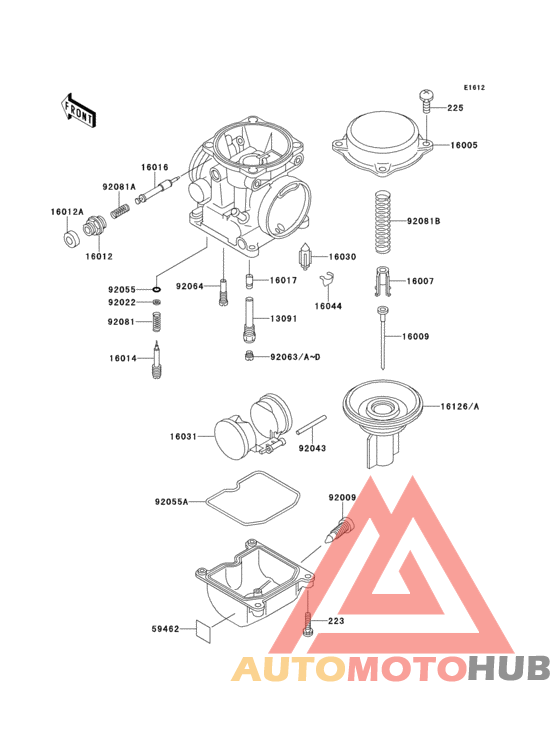 Карбюратор в разборе