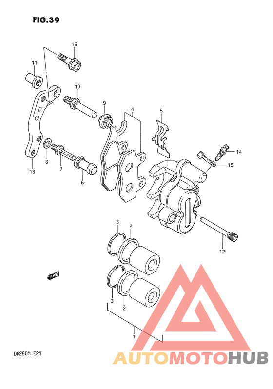 Передний суппорт
