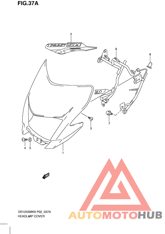 Head lamp cover