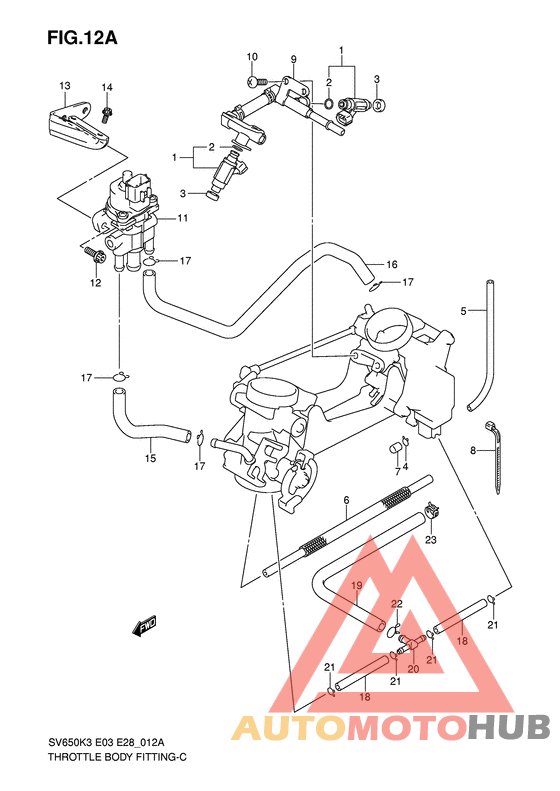 Throttle body fitting
