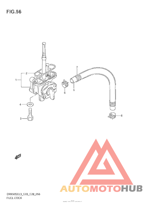 Fuel Cock (Dr650Sel3 E03)