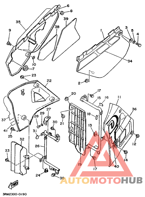 Side cover / oil tank