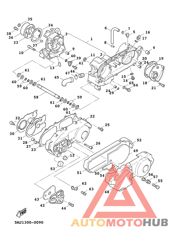 Картер двигателя