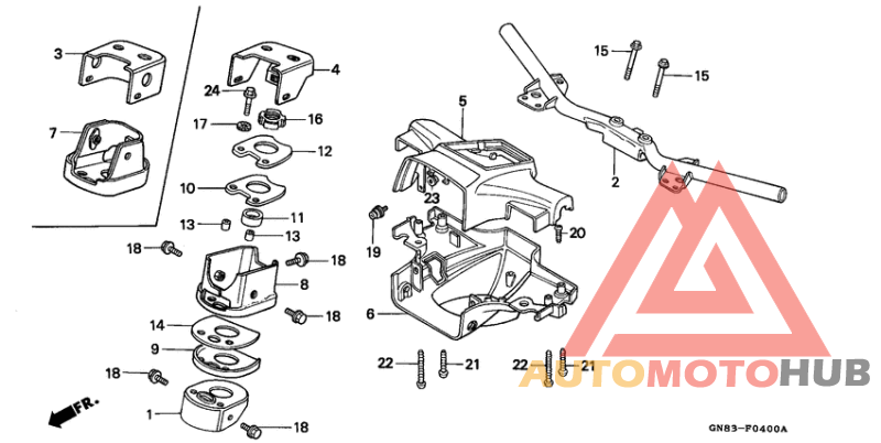 Handle pipe/handle cover