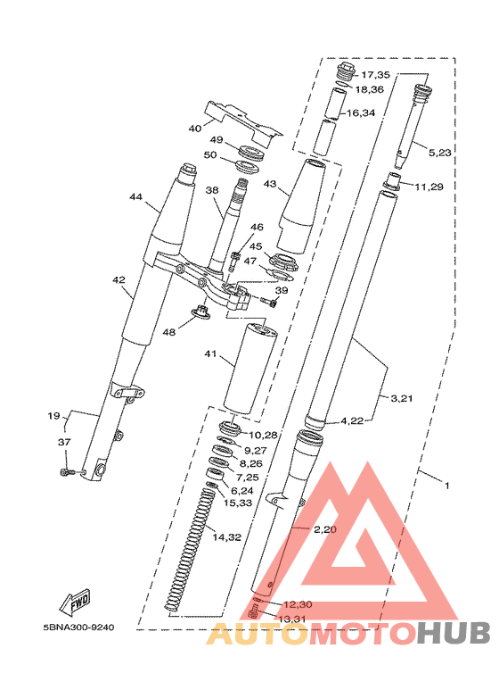 Передняя вилка