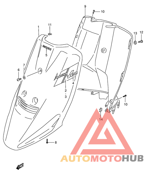 Щиток облицовочный