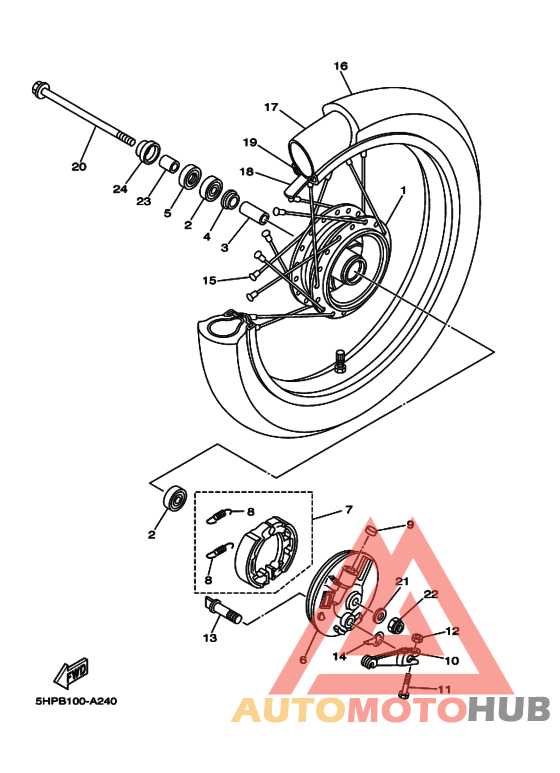 Transom + tube