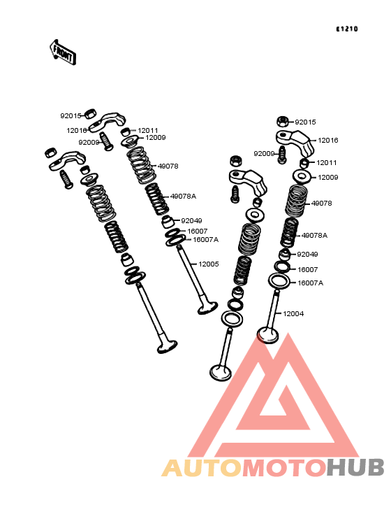 Rocker arms/valves