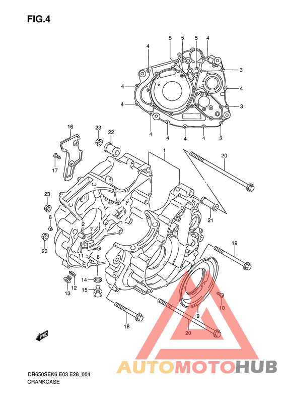 Картер двигателя