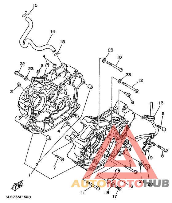 Картер двигателя