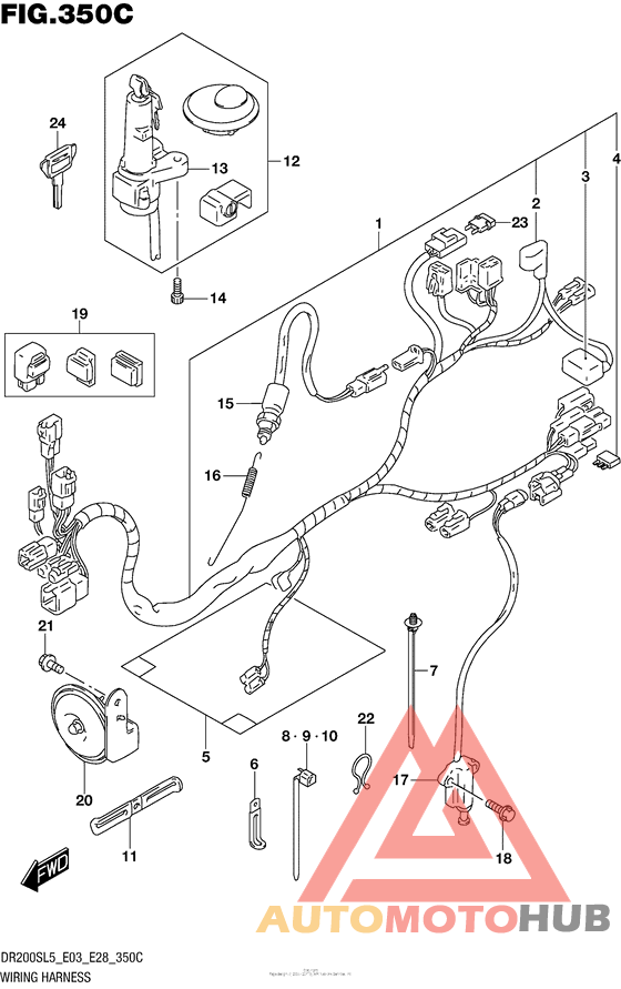 Wiring Harness (Dr200Sel3 E33)