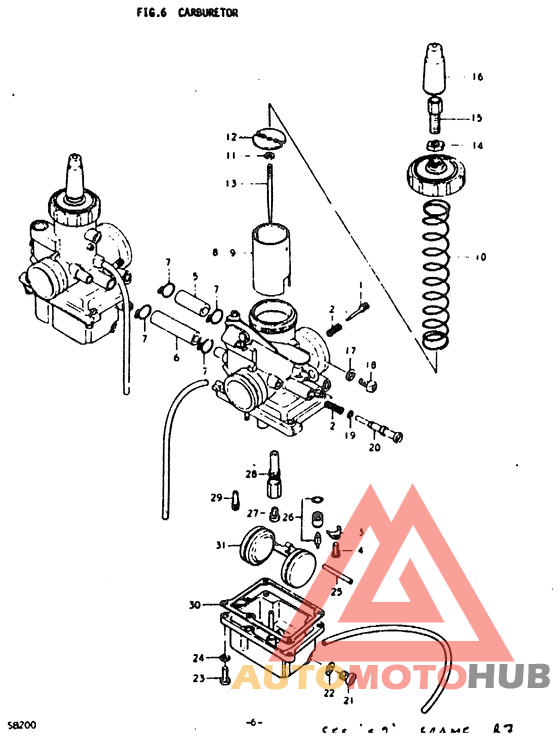 Carburetor assy