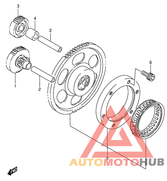 Муфта стартера