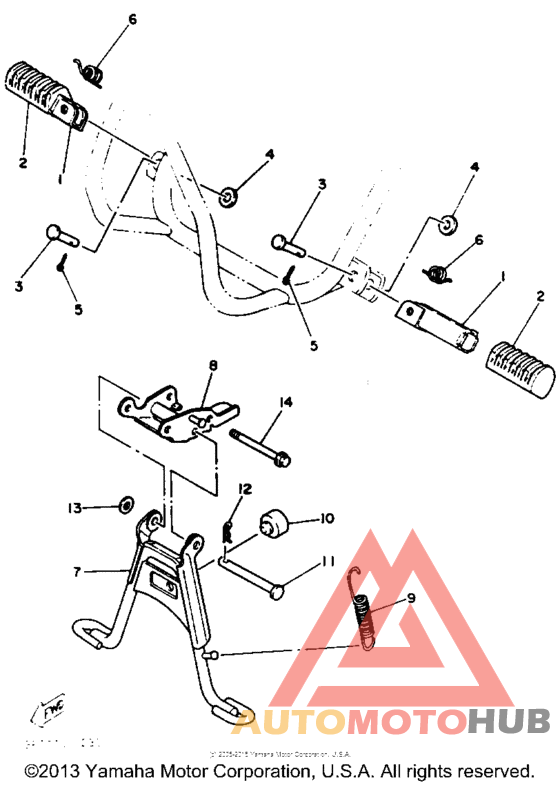 Stand - footrest