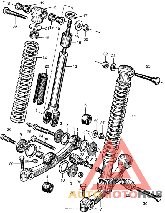 Передние аммортизаторы