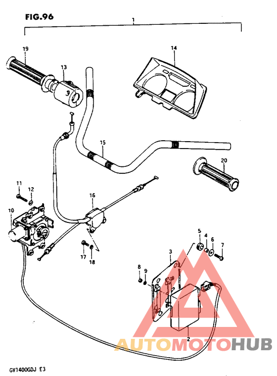 Cruise control kit gv1400gtg optional