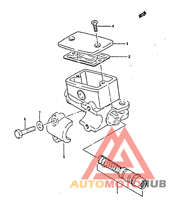 Fr. master cylinder