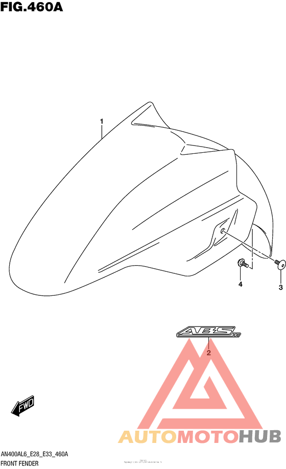 Front Fender (An400Al6 E33)