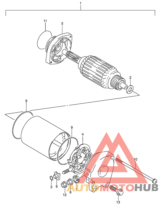 Стартерный мотор