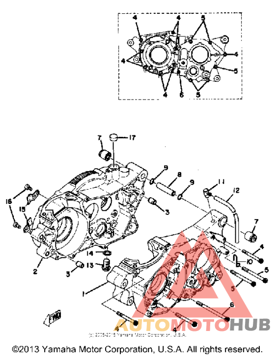Картер двигателя