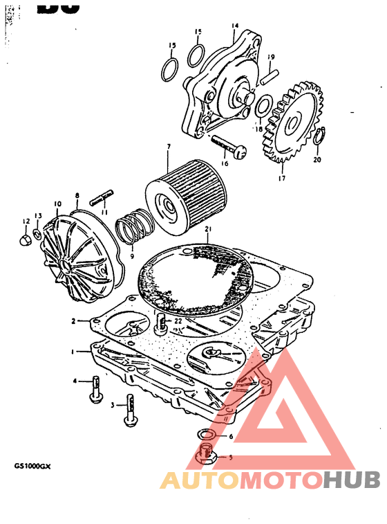 Oil pump - oil filter