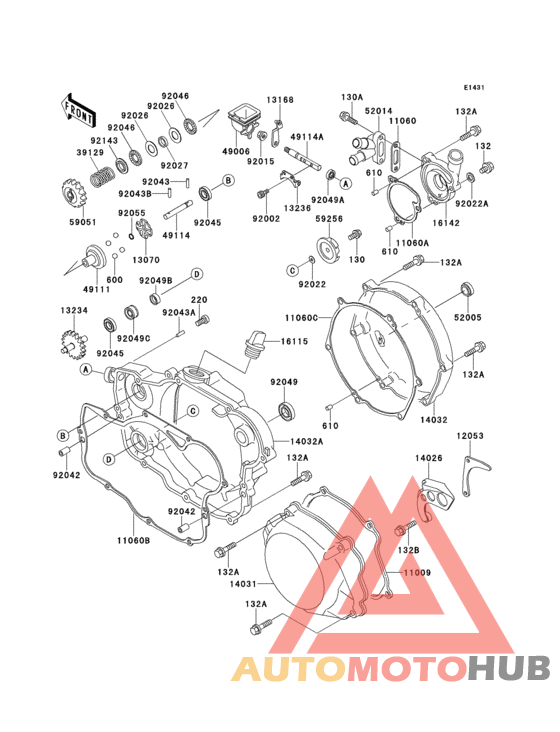 Engine cover(1/2)