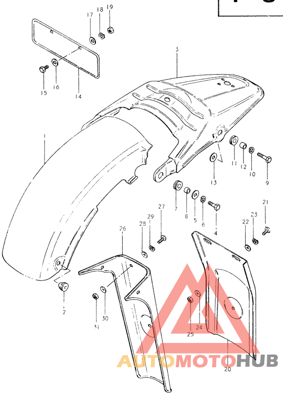 Заднее крыло
