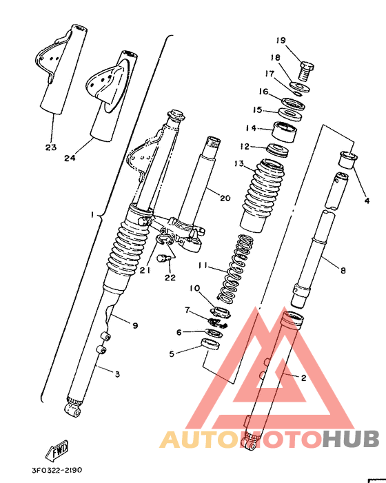 Передняя вилка