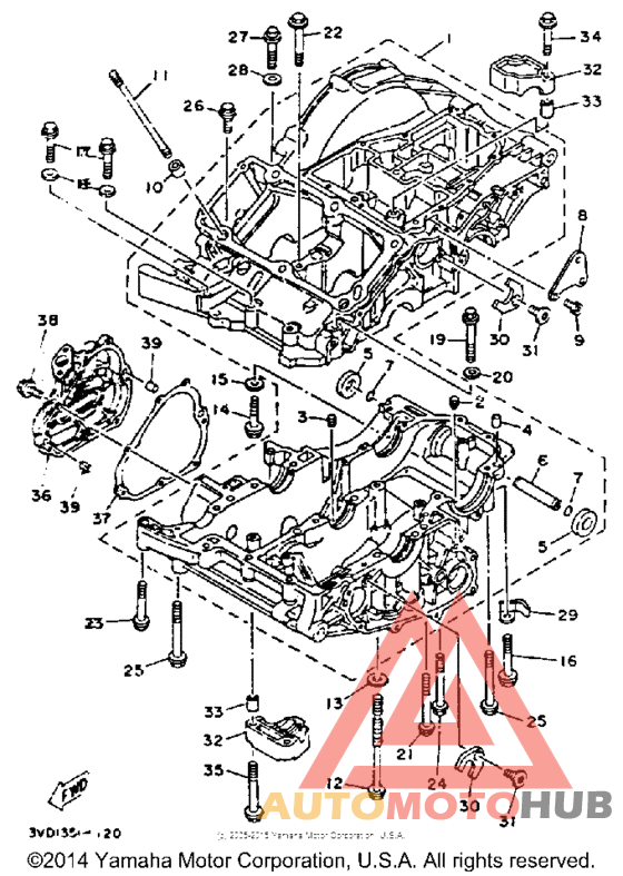 Картер двигателя