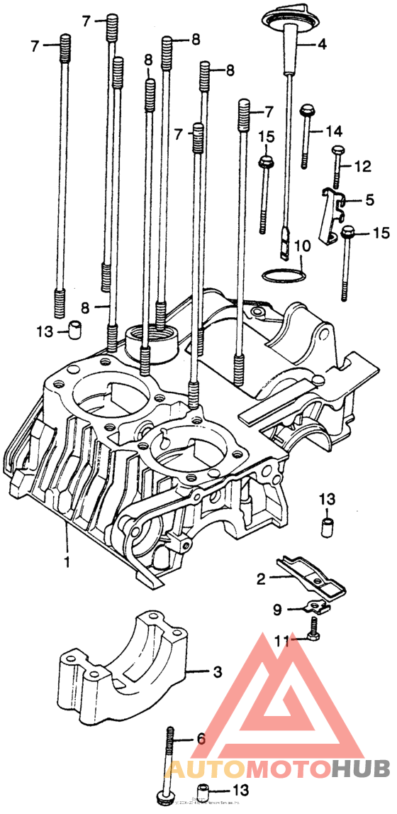 Upper crankcase