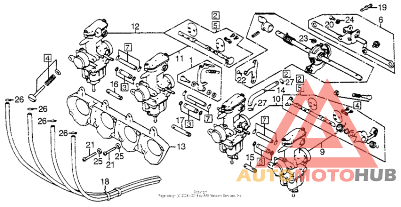 Carb. (assy., link)
