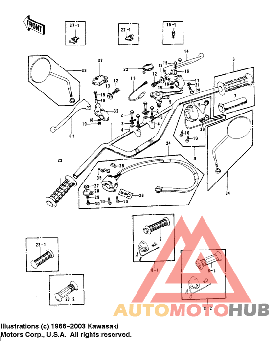 Руль / handle cover
