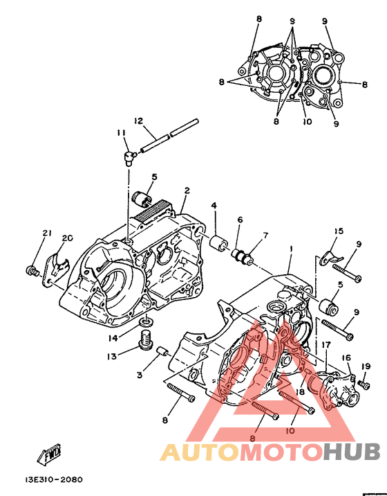Картер двигателя