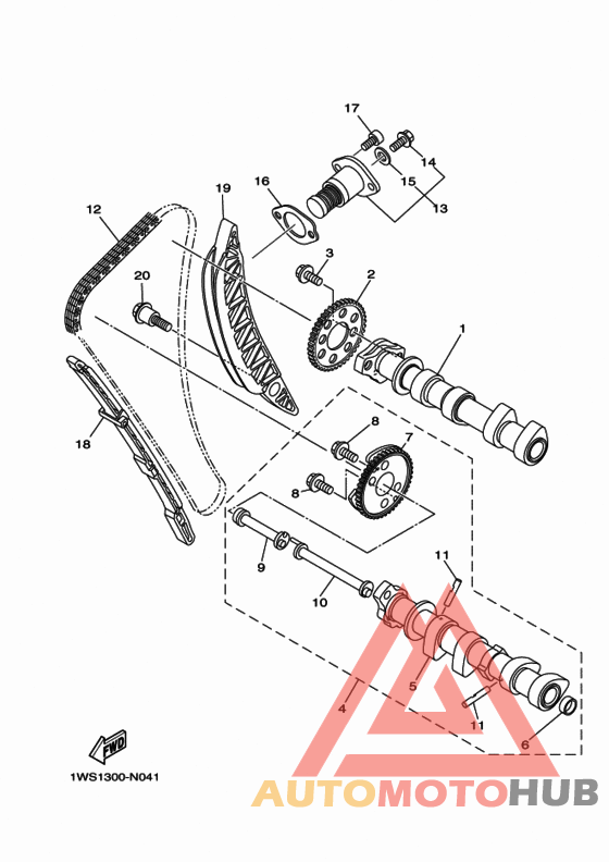 Camshaft & chain