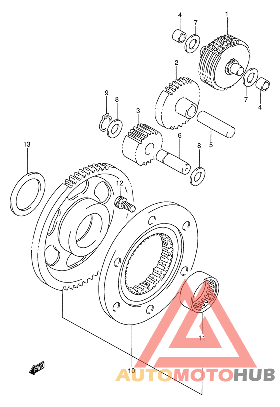 Муфта стартера