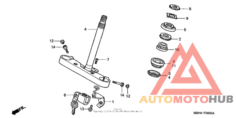 Траверса нижняя