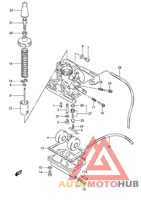 Carburetor assy