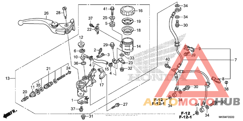 Front Brake Master Cylinder (1)