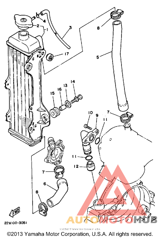 Radiator-hose