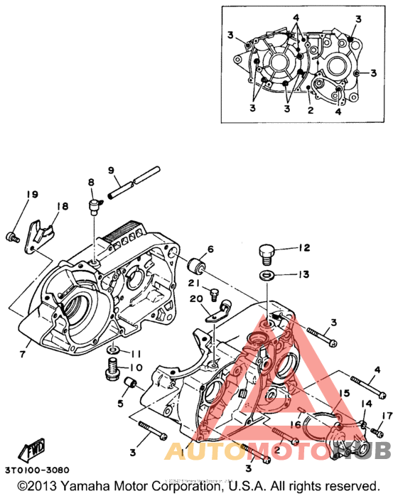 Картер двигателя