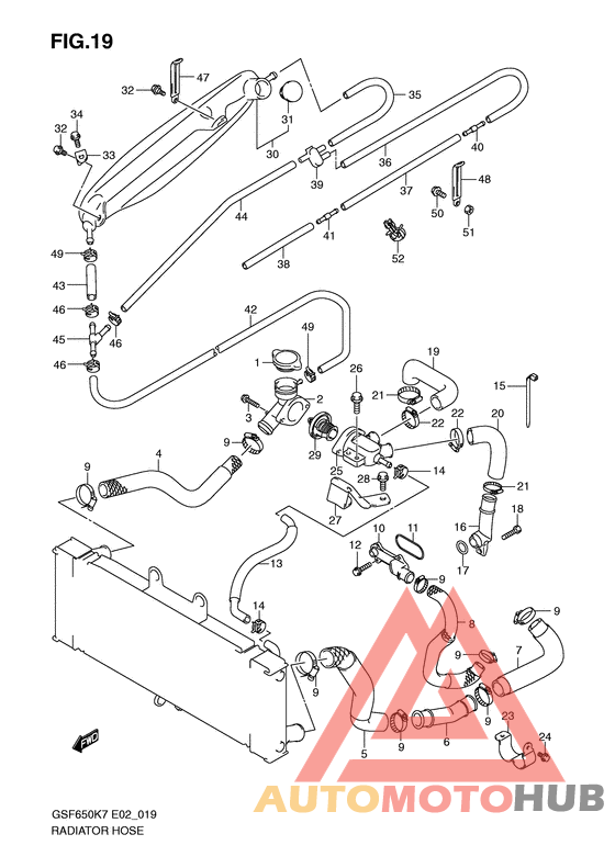 Радиатор hose
