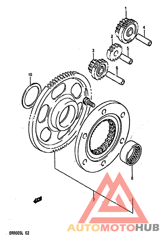 Муфта стартера