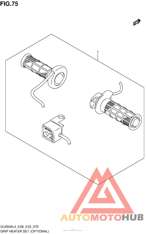 Grip Heater Set (Optional)