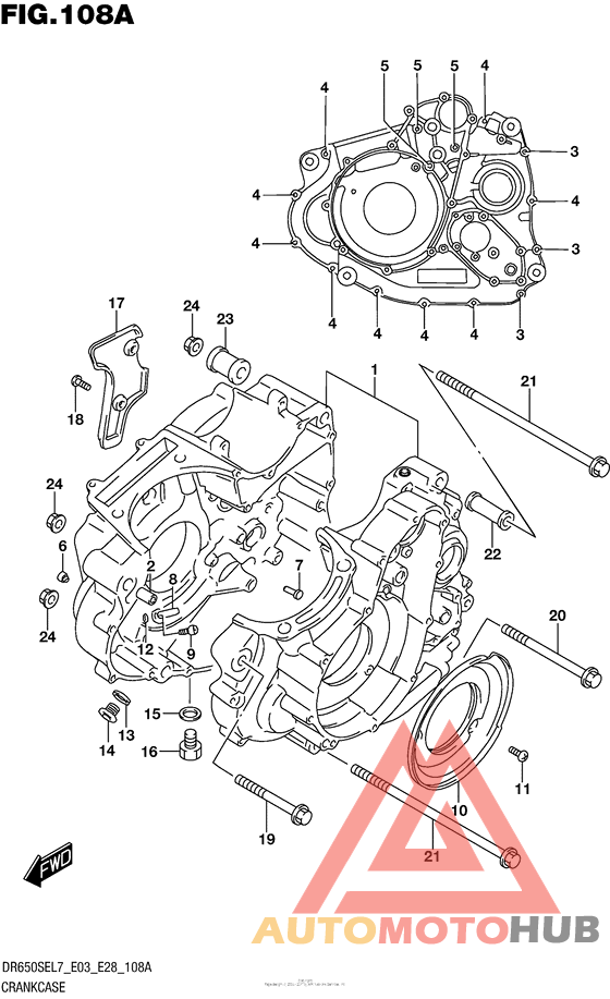 Картер двигателя