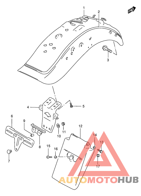 Заднее крыло