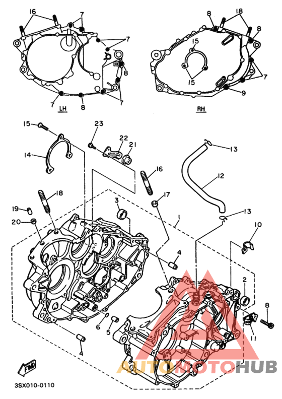 Картер двигателя