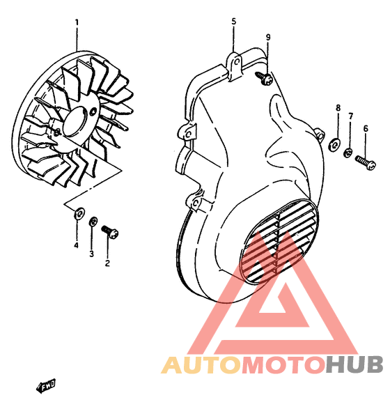 Вентилятор охлаждения