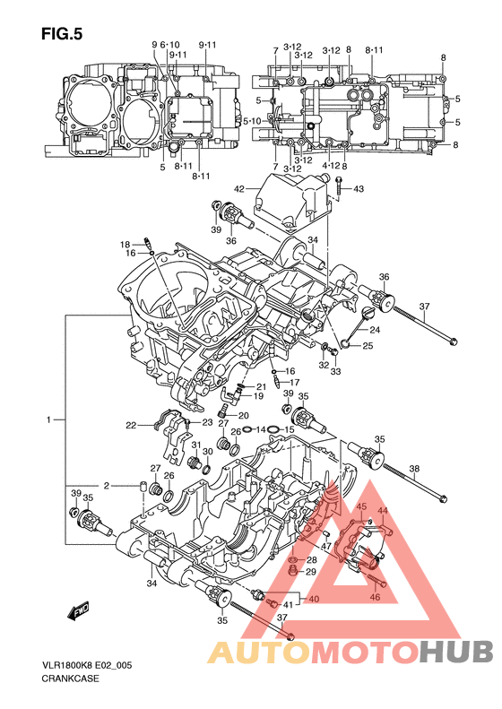 Картер двигателя