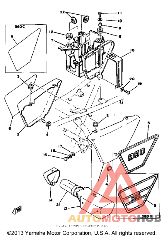 Side cover battery box