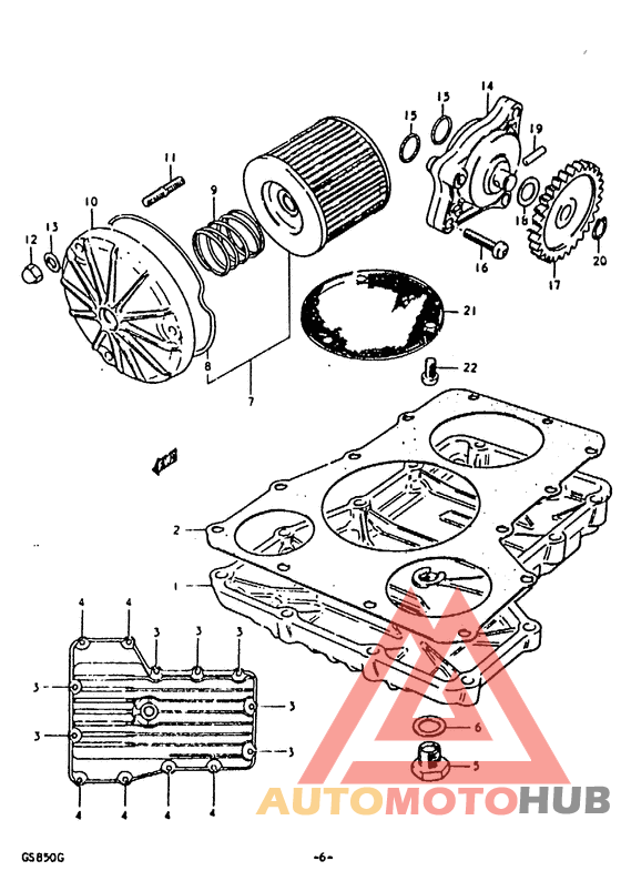 Oil pump - oil filter
